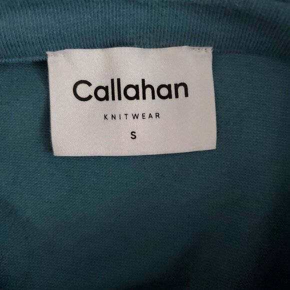 🔥Callahan Revolve Button Down Long Sleeve Teal Shacket Top - Picture 2 of 5